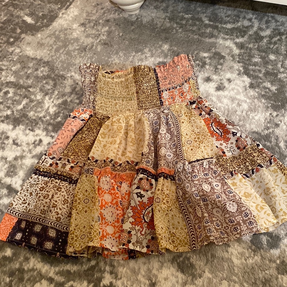 skylar + madison multi patch skirt Size S